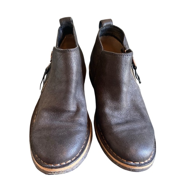 UGG Clementine Shearling Lined Black Ankle Booties - Picture 4 of 11